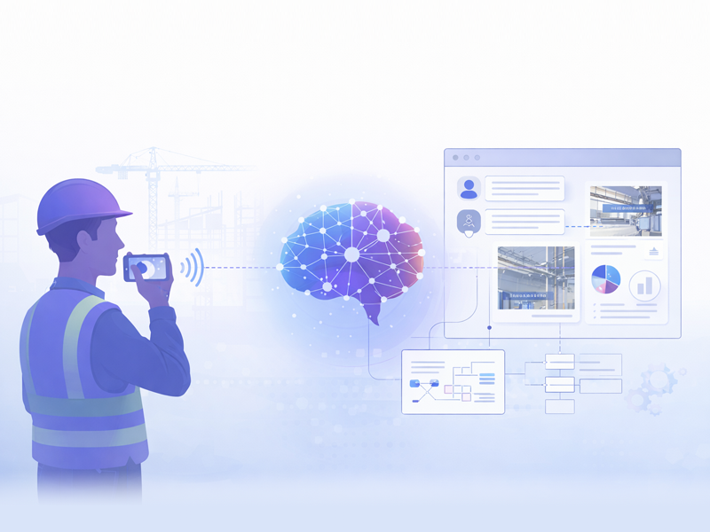 Imagem de IA que automatiza inspeções